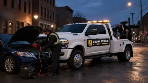 Bronx Towing Express — jump-start for a dead battery