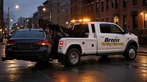 Bronx Towing Express — tow truck ready to tow your car