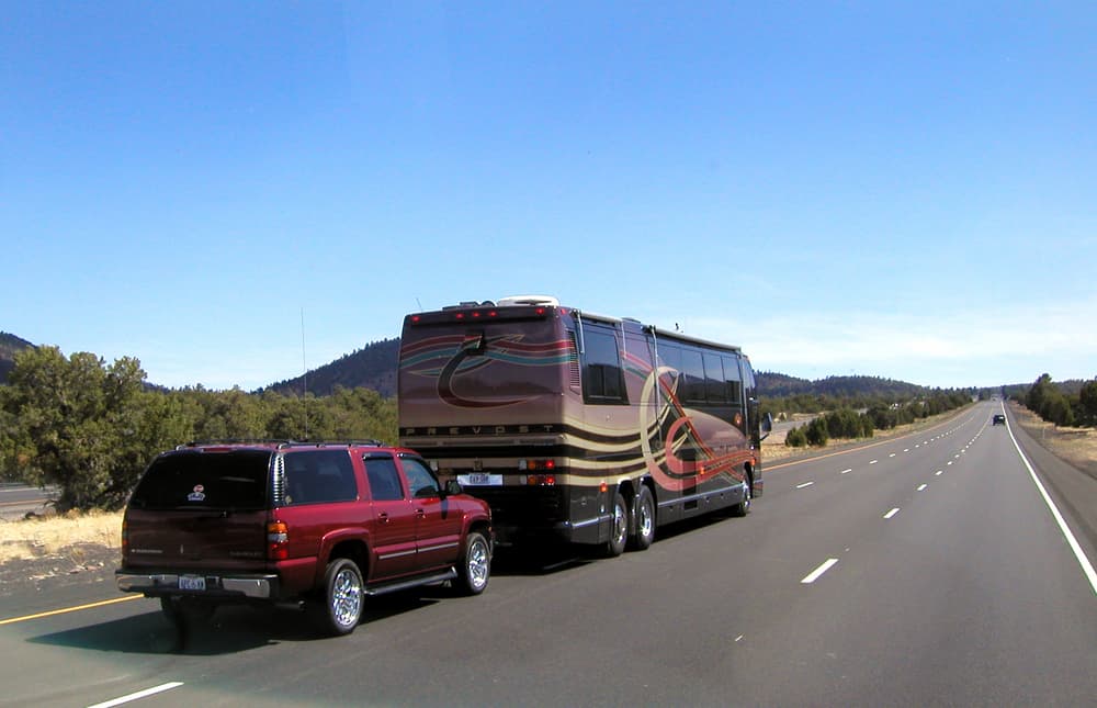 flat tow rv