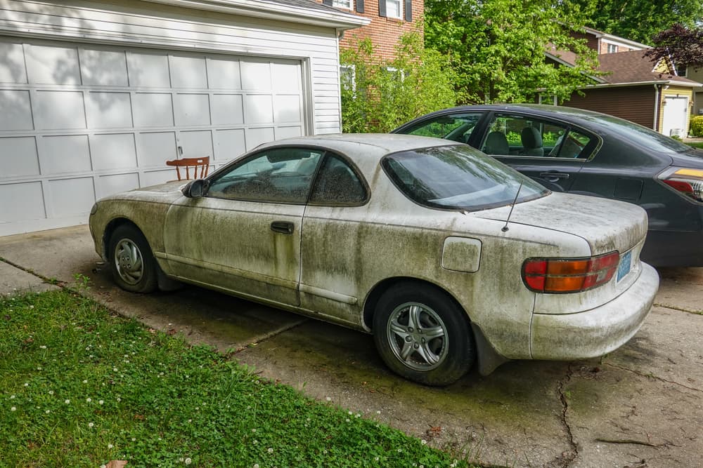 Scrap car pick up in the Bronx.